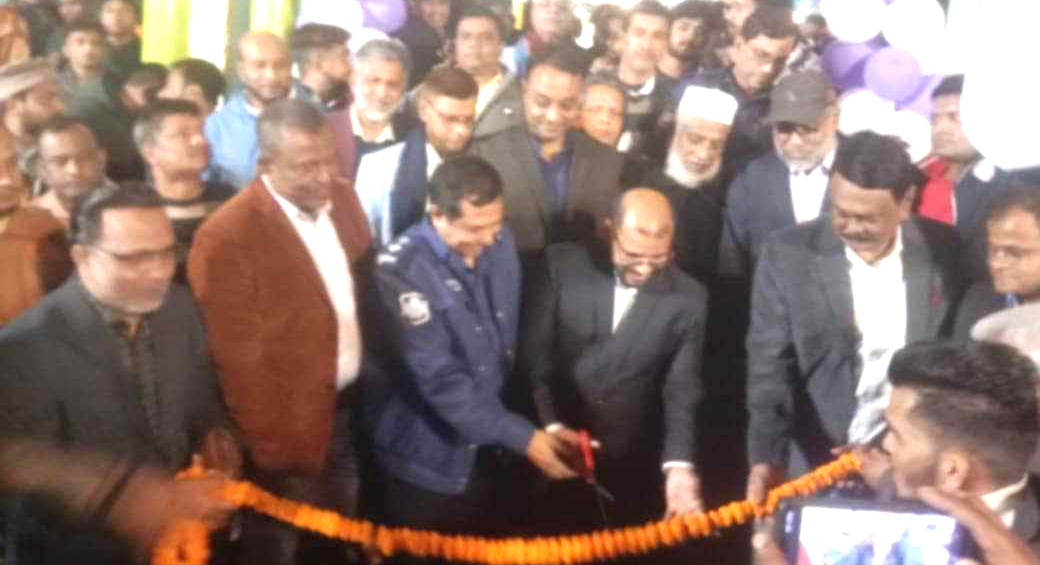 সুনামগঞ্জে শিল্প-পণ্য বাণিজ্য মেলার উদ্বোধন করেছেন জেলা প্রশাসক