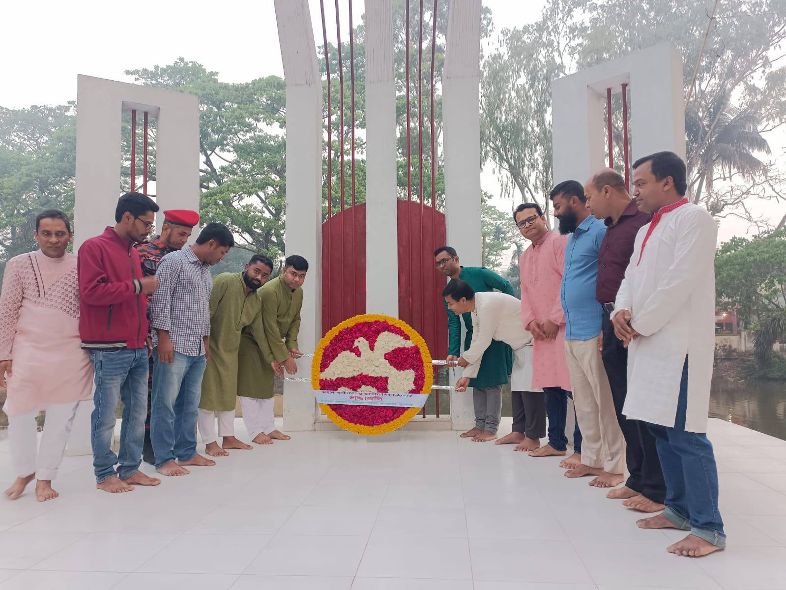 জগন্নাথপুরে মহান স্বাধীনতা ও জাতীয় দিবস উদযাপন