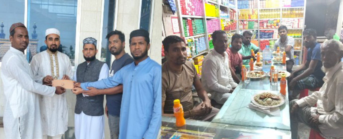 ফ্রেন্ডস এসোসিয়েশন কর্তৃক নগদ অর্থ বিতরণ , ইফতার বিতরণ বিতরণ ও ইফতার মাহফিল অনুষ্ঠিত