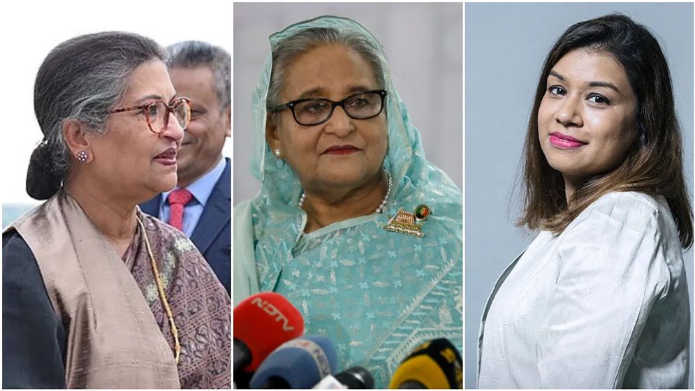 হাসিনা-রেহানা ও টিউলিপের বিরুদ্ধে গ্রেফতারি পরোয়ানা