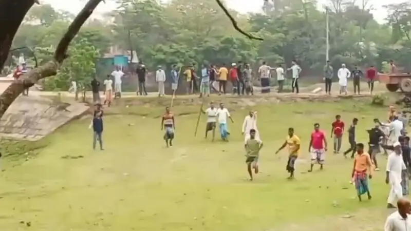 শান্তিগঞ্জের আমরিয়া গ্রামে দু’পক্ষের সংঘর্ষে ১৪ জন আহত