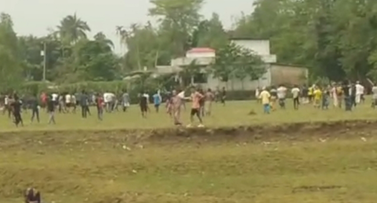 জগন্নাথপুরে ফেসবুকের পোস্টকে কেন্দ্র করে সংঘর্ষ, প্রায় ৪০ জন আহত