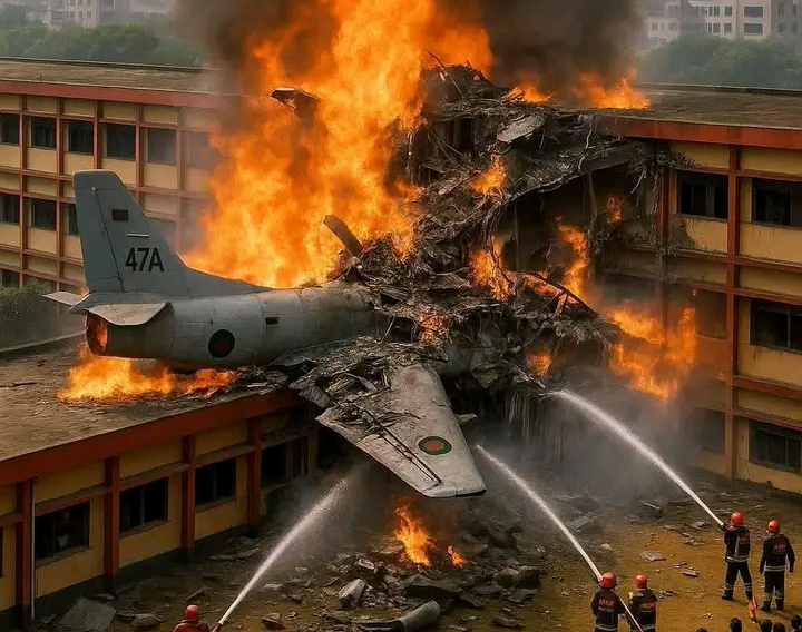 ঢাকায় বিমান বিধ্বস্তের ঘটনায় নিহত ১৯, আহত অর্ধশতাধিক
