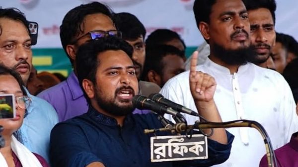 ফিটনেসবিহীন রাষ্ট্র মেরামতের জন্যই এনসিপি প্রতিষ্ঠিত হয়েছে – সুনামগঞ্জে নাহিদ ইসলাম