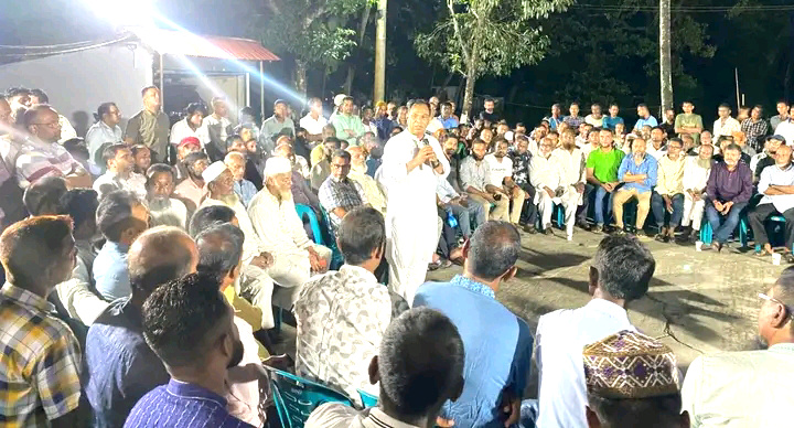 জগন্নাথপুরে নেতাকর্মীদের সাথে মতবিনিময় করেছেন কেন্দ্রীয় বিএনপির সদস্য কয়ছর এম আহমদ