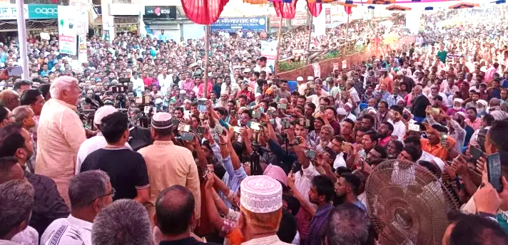 এটাই আমার জীবনের শেষ নির্বাচন- দিরাইয়ে নাছির উদ্দীন চৌধুরী