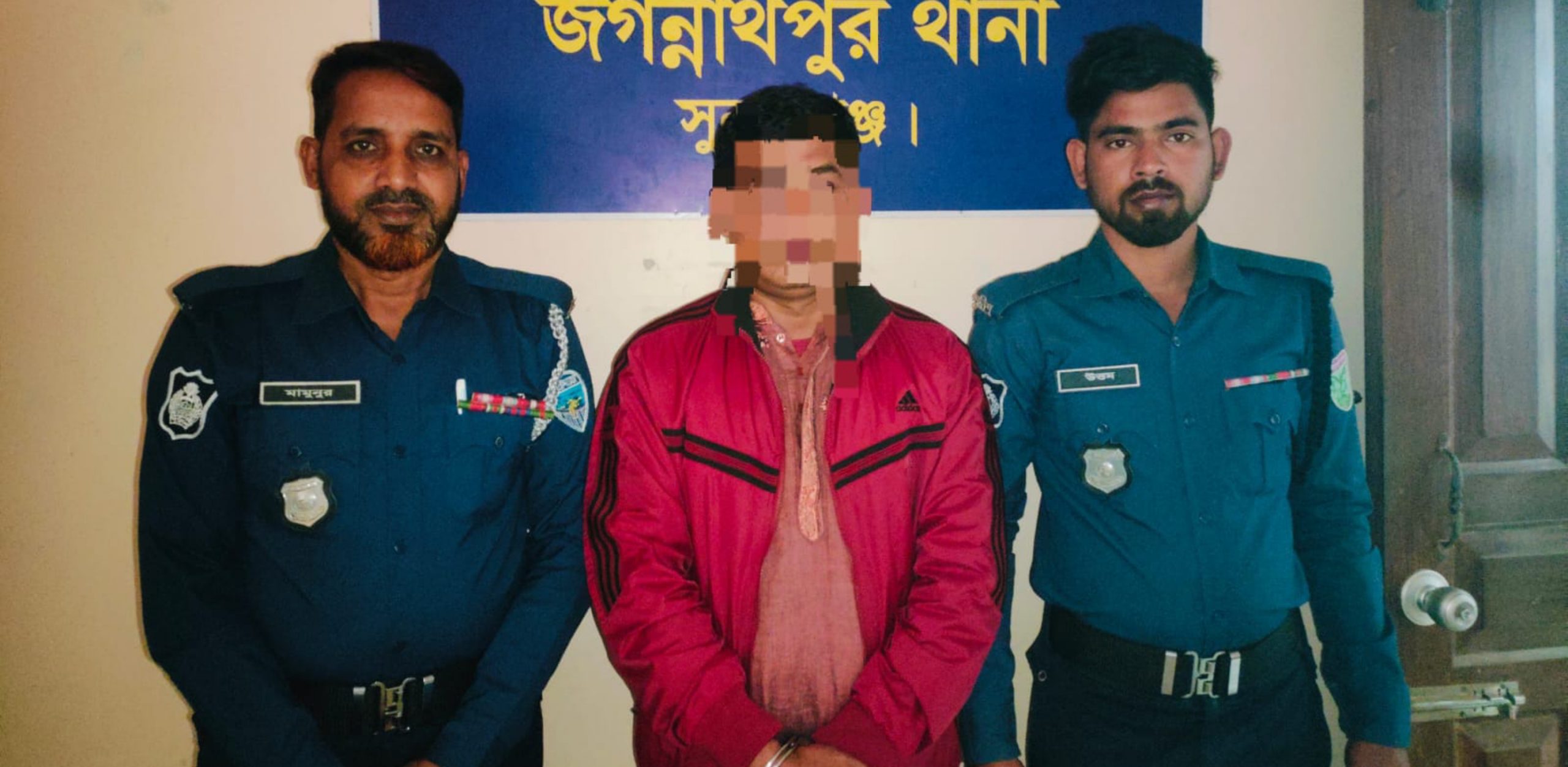 জগন্নাথপুরে অপারেশন ডেভিল হান্ট ফেজ-২ অভিযানে যুবলীগ নেতা  “দিদার” গ্রেপ্তার