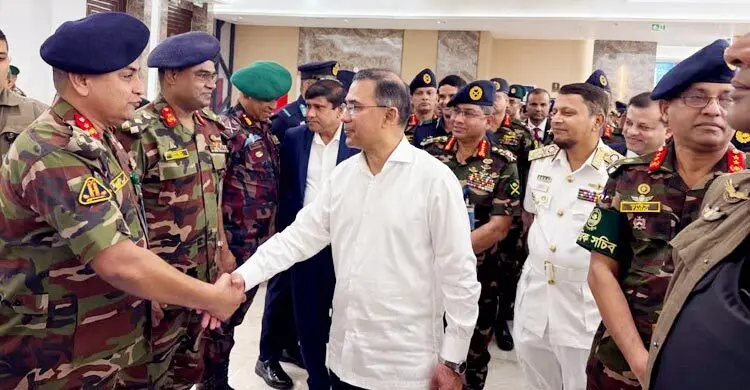 সশস্ত্র বাহিনী কোনো গোষ্ঠী বা দলের সম্পত্তি নয়- প্রধানমন্ত্রী তারেক রহমান