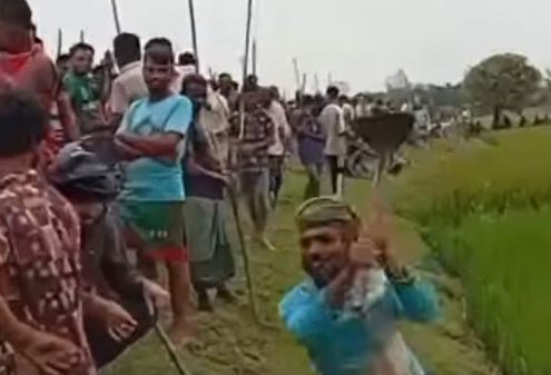 সুনামগঞ্জে বেড়িবাঁধ নিয়ে সংঘর্ষ,১৪৪ ধারা জারি