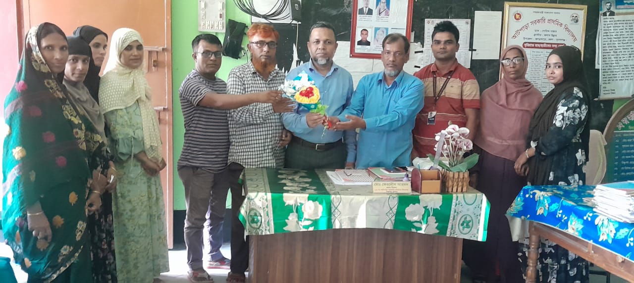 আটপাড়া সঃ প্রাঃ বিদ্যালয়ের ম্যানেজিং কমিটির সভাপতি মোঃ তালিমুল ইসলাম