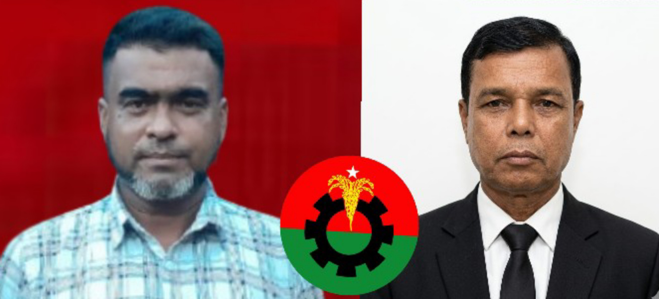 কলকলিয়া ইউনিয়নের ৩নং ওয়ার্ড বিএনপির সভাপতি শিবলু মিয়া  ও সাধারণ সম্পাদক আব্দুর  রহিম