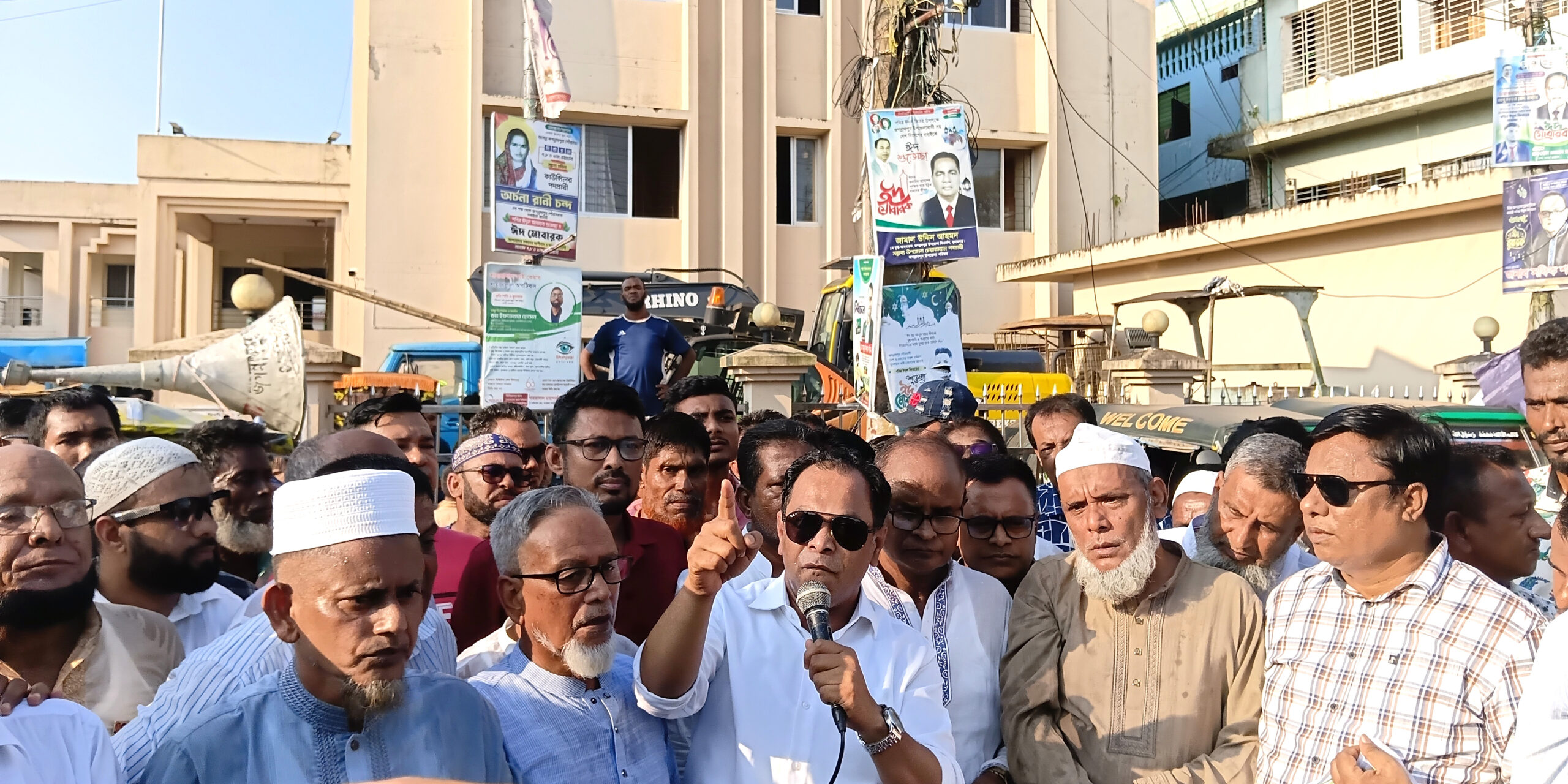 সন্ত্রাস ও নৈরাজ্যের বিরুদ্ধে সকলকে সজাগ থাকতে হবে – জগন্নাথপুরে এমপি মোহাম্মদ কয়ছর আহমদ 