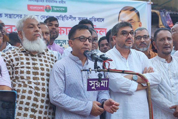 পরিকল্পিত সন্ত্রাসের অপচেষ্টা শক্ত হাতে দমন করা হবে – সিলেটে বাণিজ্যমন্ত্রী