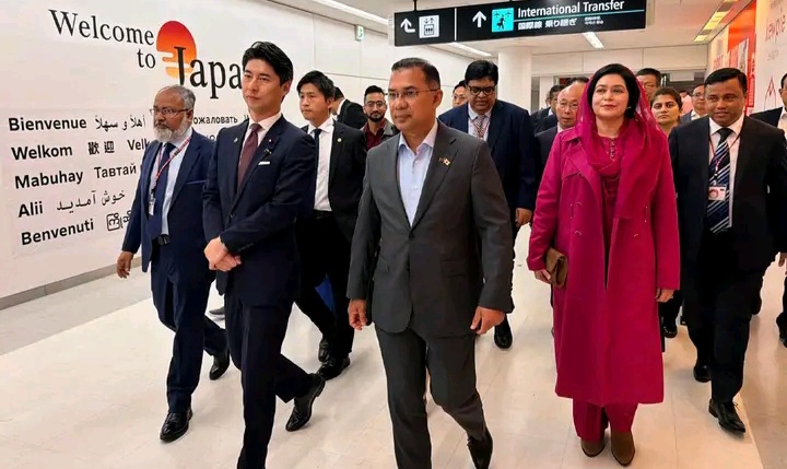 ৪ দিনের সফরে জাপান পৌঁছেছেন প্রধানমন্ত্রী তারেক রহমান